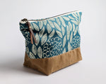 Traveler Pouch - Flora Teal